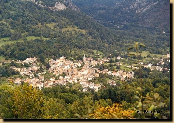 Sight of the village of 
Rabat-the-three-lords